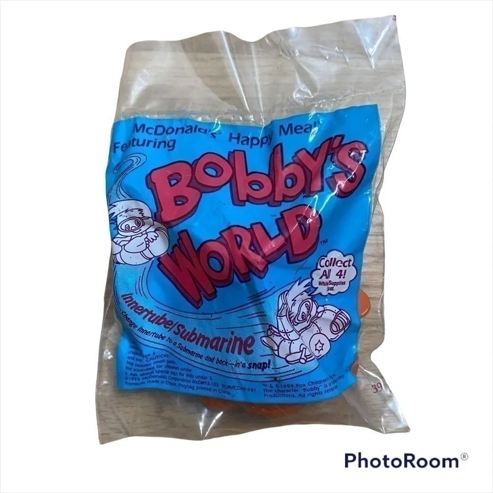 Bobby’s World Vintage Toy NWT McDonald’s Submarine
